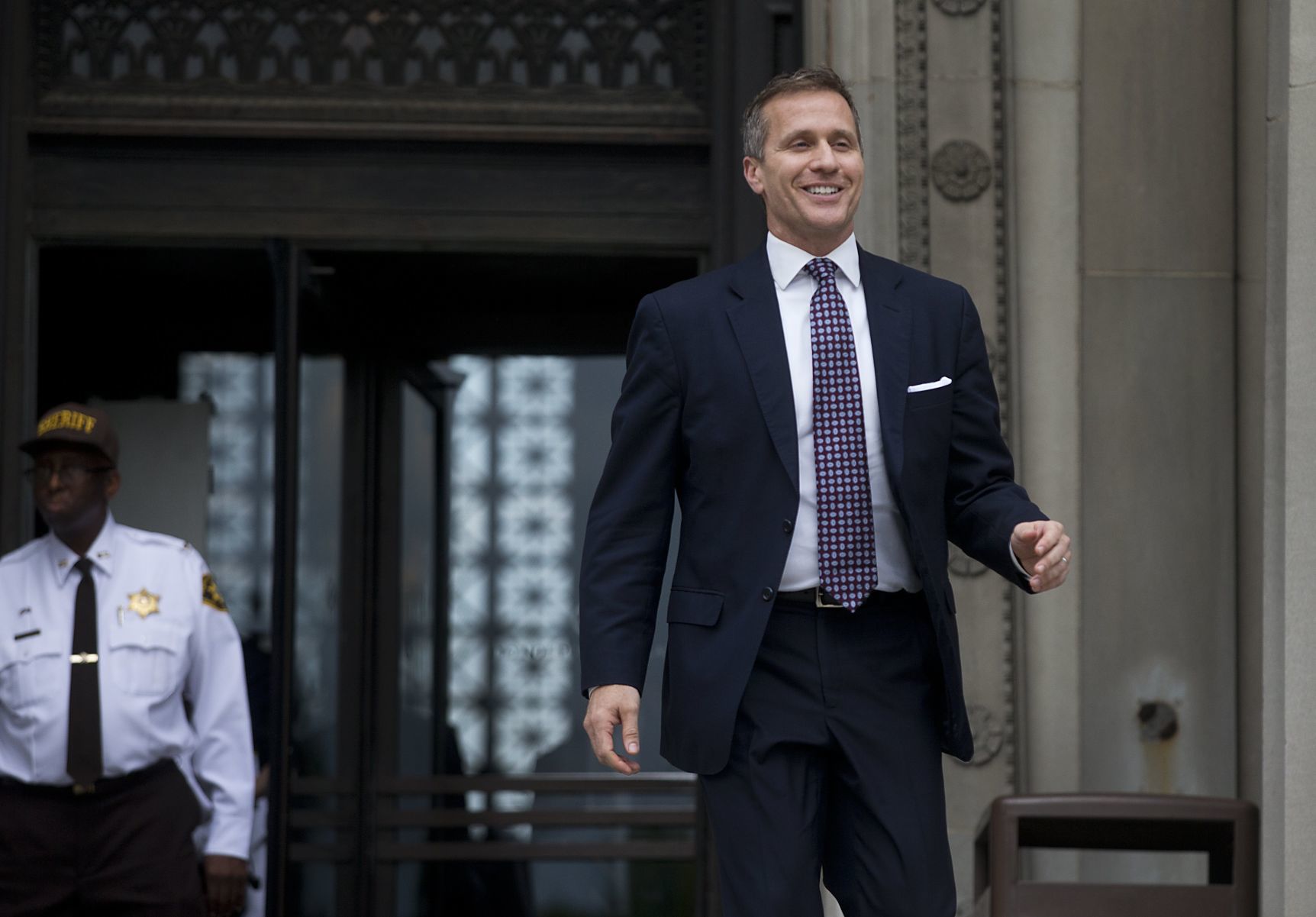 Charge dropped at Gov. Greitens trial